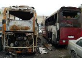 Во Владивостоке сожгли два пассажирских автобуса