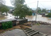 Жители затопленного села в Приморье оставались без помощи двое суток