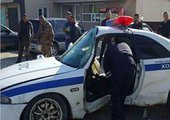 В Приморье полицейский автомобиль попал в серьёзное ДТП