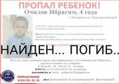 Пропавший во Владивостоке 4-летний мальчик найден погибшим