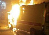 Два фельдшера едва не сгорели в автомобиле Скорой помощи во Владивостоке
