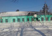 В Кировском районе сгорела школа