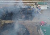 В Приморье из-за пала едва не взорвалась АЗС и газовые резервуары