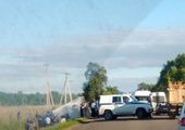 В Чугуевке перевернулся автозак с арестованными