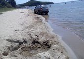 Пьяный водитель Лексуса сбил троих детей на пляже в Приморье