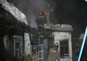 Жилой дом сгорел в Спасске-Дальнем