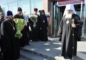 Жители Артема встретили митрополита Владивостокского и Приморского Вениамина