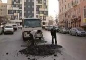 Почему во Владивостоке на ул.Фонтанной разрушили новый асфальт?