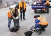 Холодный асфальт впервые укладывают на дорогах Находки