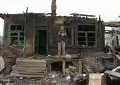 Пожар или поджог: в поселке Трудовое горят жилые дома