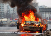 Во Владивостоке сожгли машину руководителя ТСЖ