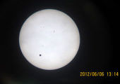 Школьник из приморского поселка сфотографировал Венеру на солнечном диске