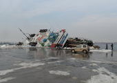 В прибрежных водах Владивостока затонул паром