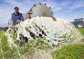 В спасском районе крестьяне вынуждены выливать молоко в кювет