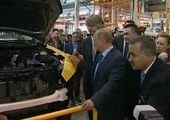 Путин открыл на заводе "Соллерс" во Владивостоке линию Mazda
