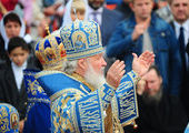 Во Владивостоке Патриарх всея Руси Кирилл отслужил Божественную литургию